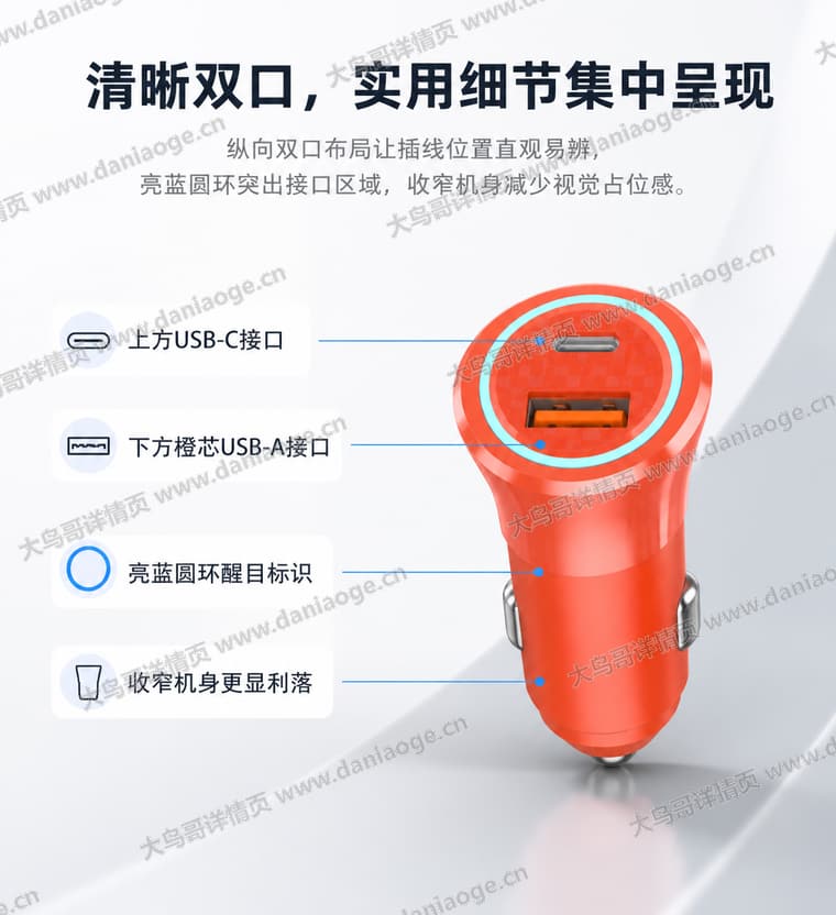 绿色双口车充 · 方案二电商详情页交付图第8张