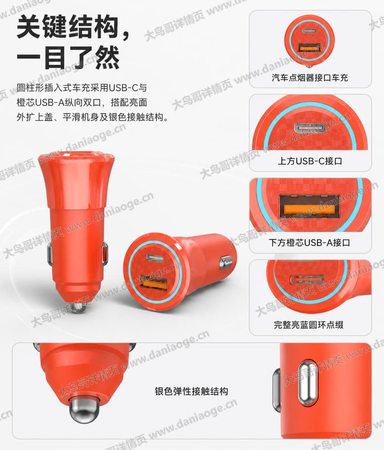 绿色双口车充 · 方案二电商详情页交付图第15张