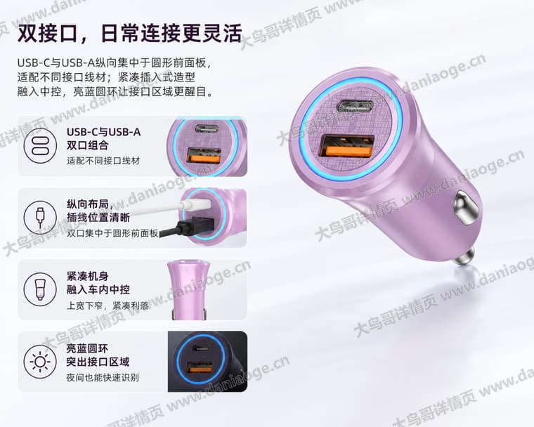 绿色双口车充 · 方案二电商详情页交付图第21张