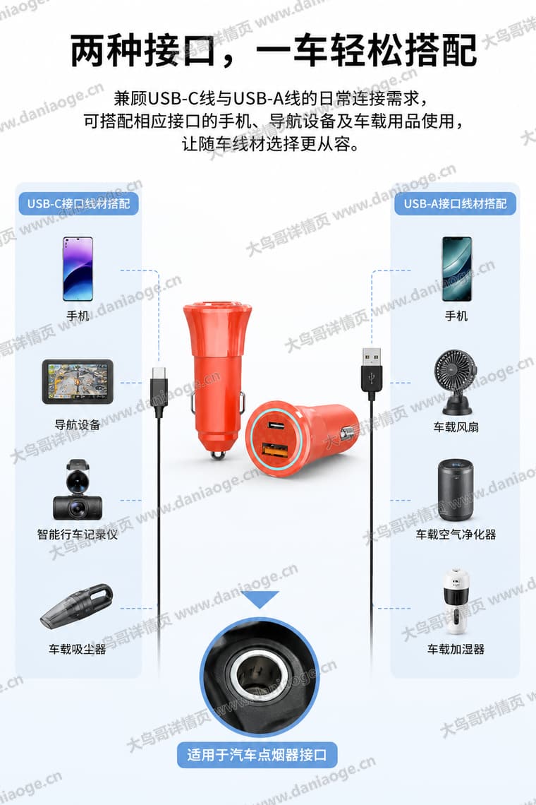 绿色双口车充 · 方案二电商详情页交付图第22张