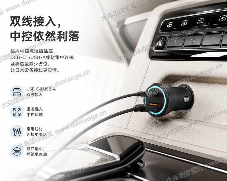 绿色双口车充 · 方案二电商详情页交付图第31张