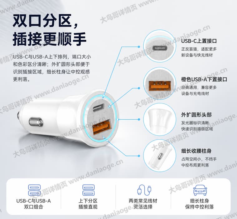 白色分区双口车充电商详情页交付图第11张