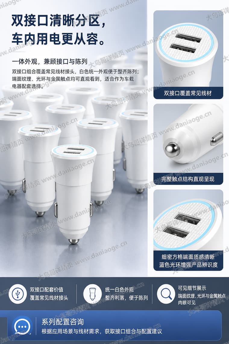 白色分区双口车充电商详情页交付图第19张