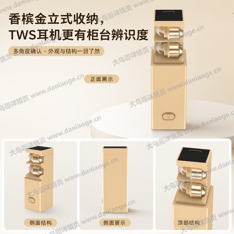 DH79 蓝牙耳机电商详情页交付图第2张