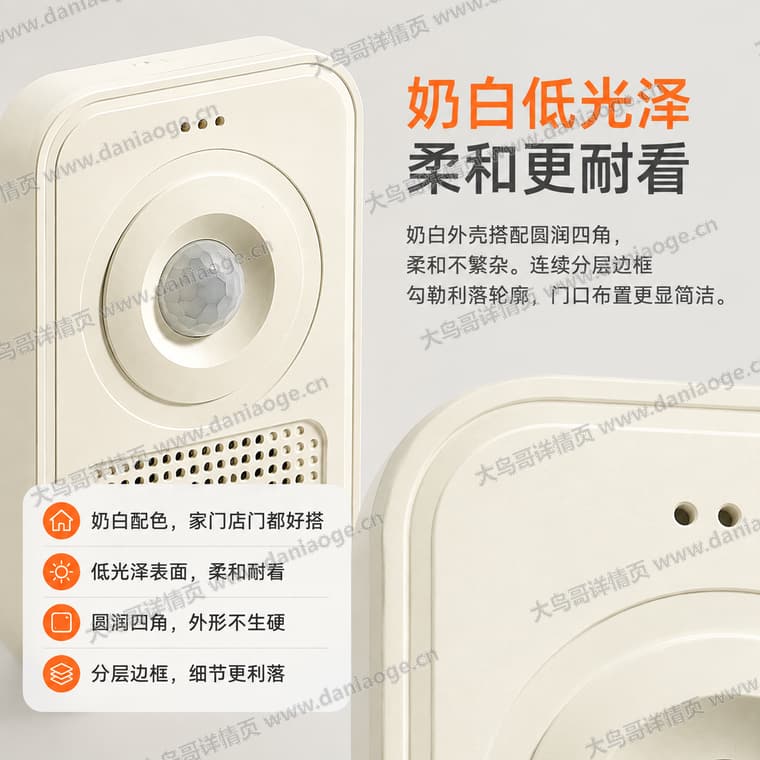 红外感应迎宾门铃 · 方案2电商详情页交付图第29张