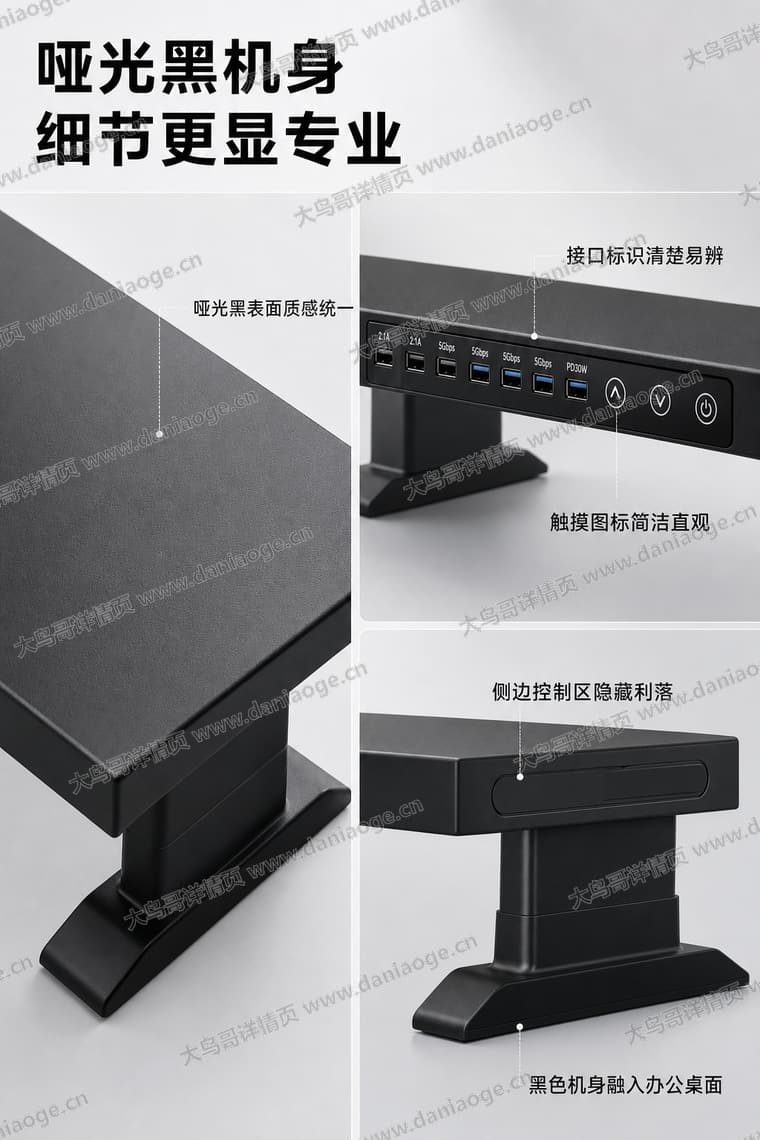 显示器增高架中文方案电商详情页交付图第10张