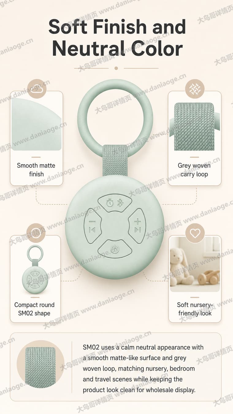 便携式白噪音睡眠机电商详情页交付图第14张