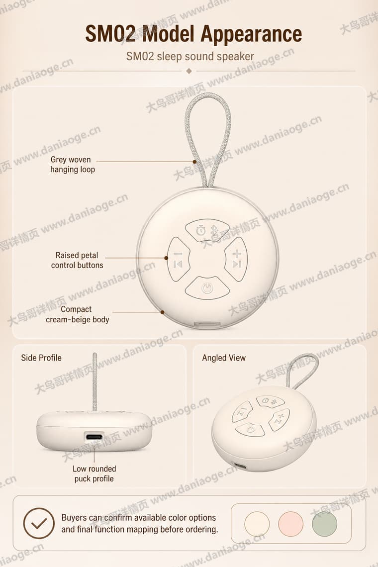 便携式白噪音睡眠机电商详情页交付图第16张