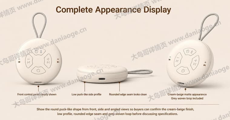 便携式白噪音睡眠机电商详情页交付图第27张